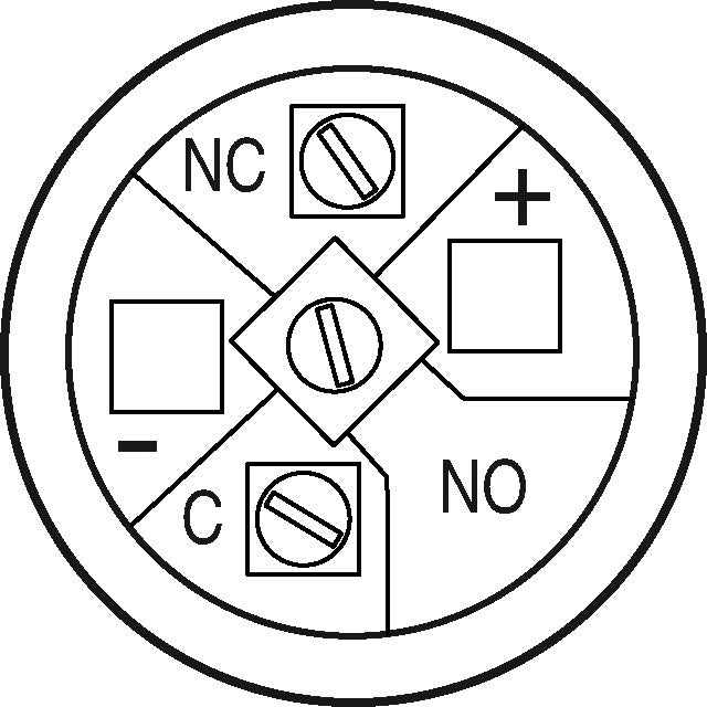 Onverlicthe drukknop EAO - ∅ 19 mm Inox 304 240V - 82-5152.1000