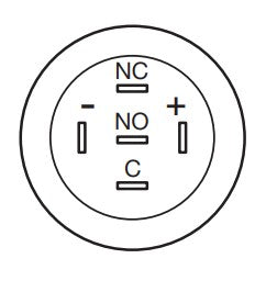 Verlichte Drukknop EAO Ring Geel - ∅ 19 mm Inox 304 24V - 82-5153.2144