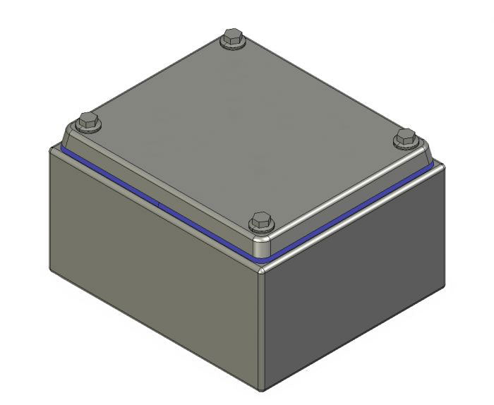 DEH Hygienic Design Klemmenkast ILINOX - 130(B)x150(H)x85(D)mm - DEH04/316A