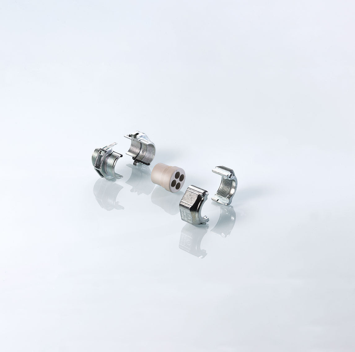 Kabelwartel PFLITSCH UNI Split M25x1,5 Zink deelbaar - USG 22554 Zn