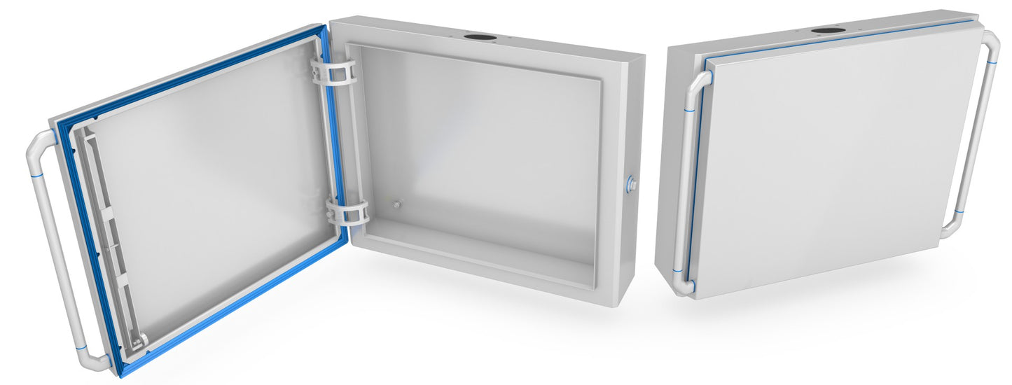 BKH Hygienic Design Bediendingskast ILINOX - 600(B)x500(H)x125(D)mm - BKH65A/304L