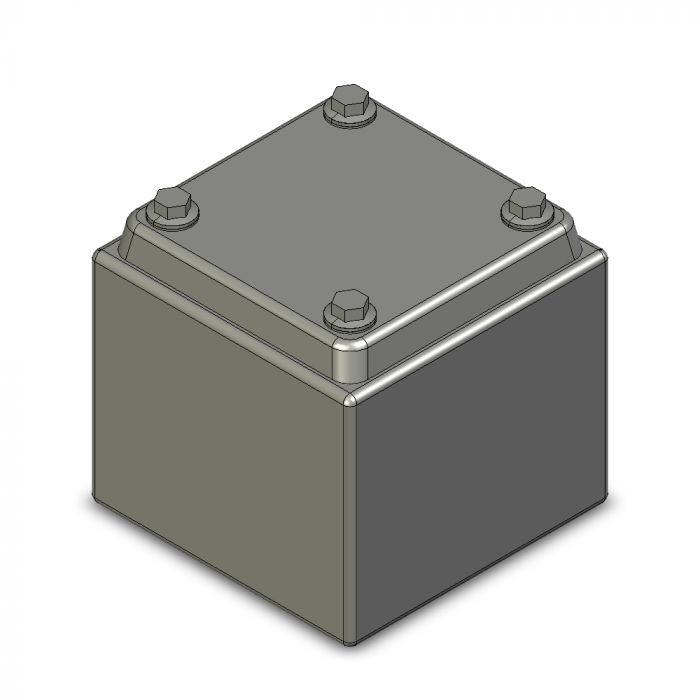 DE Klemmenkast ILINOX - 90(B)x90(H)x85(D)mm - DE01/304A