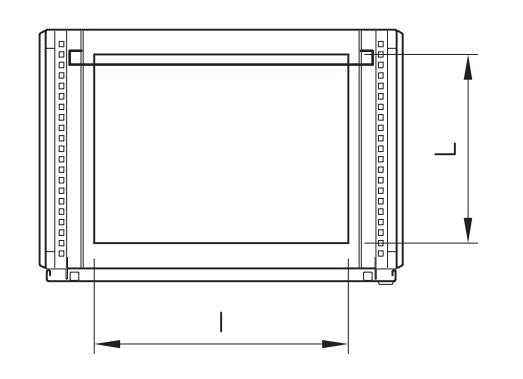 CX-A Vloerstaande kast met volle deur ILINOX - 1008(B)x2000(H)x400(D)mm - CX1004A