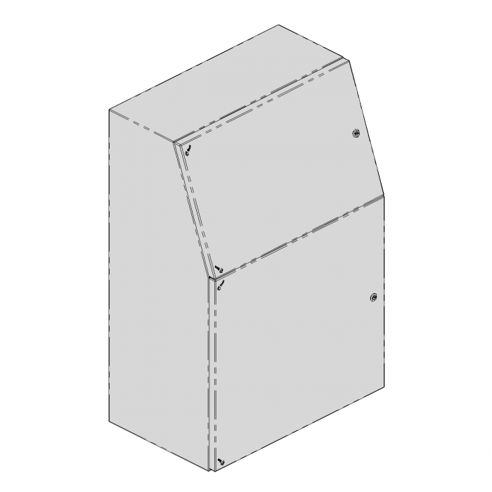 QP Lessenaar ILINOX - 800(B)x1200(H)x500(D)mm - QP0812