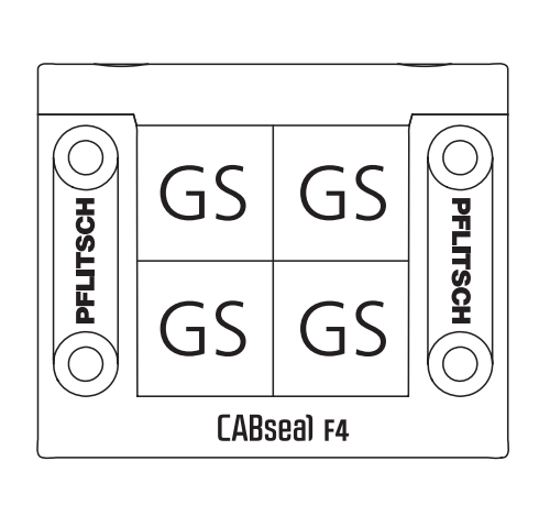 Frame PFLITSCH CABseal - CAB F 4