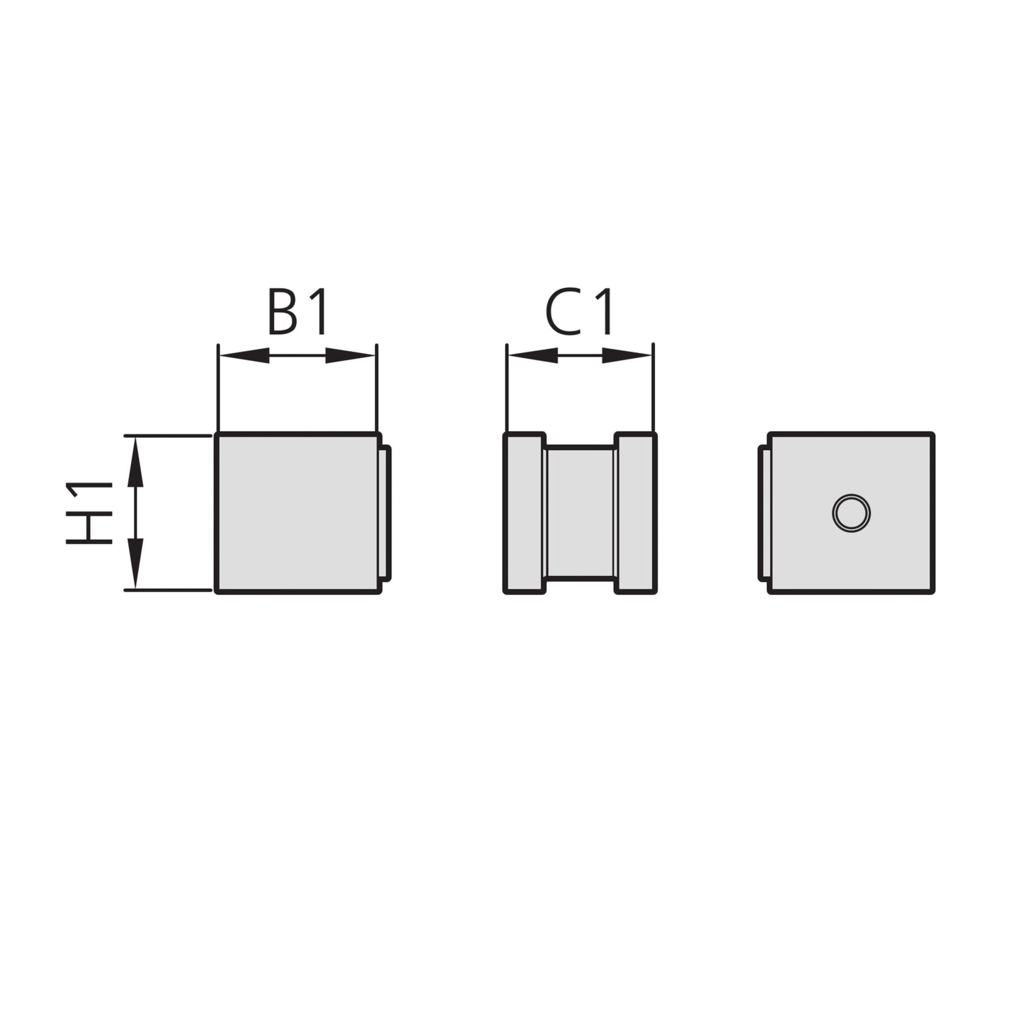 Kabeldoorvoer small PFLITSCH CABseal - CAB GS 4