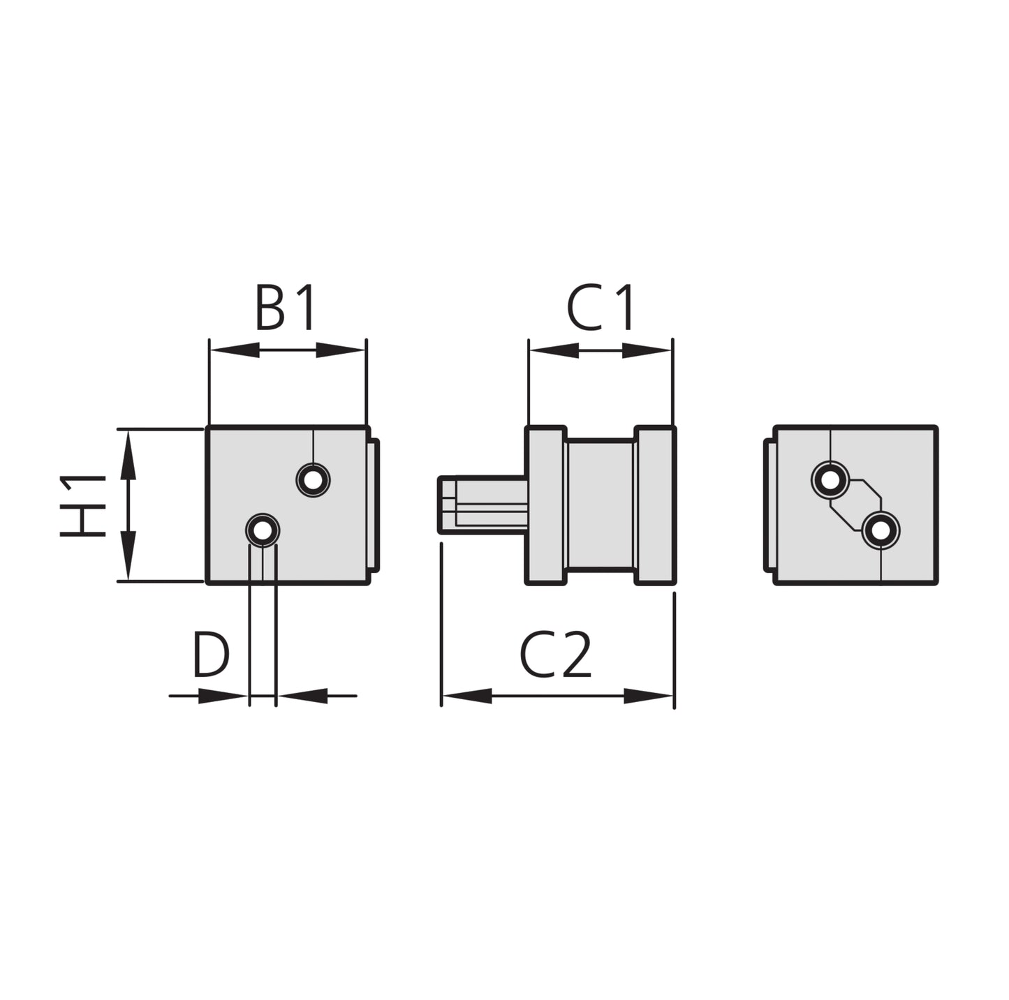 Kabeldoorvoer meervoudig PFLITSCH CABseal - CAB GS2/5