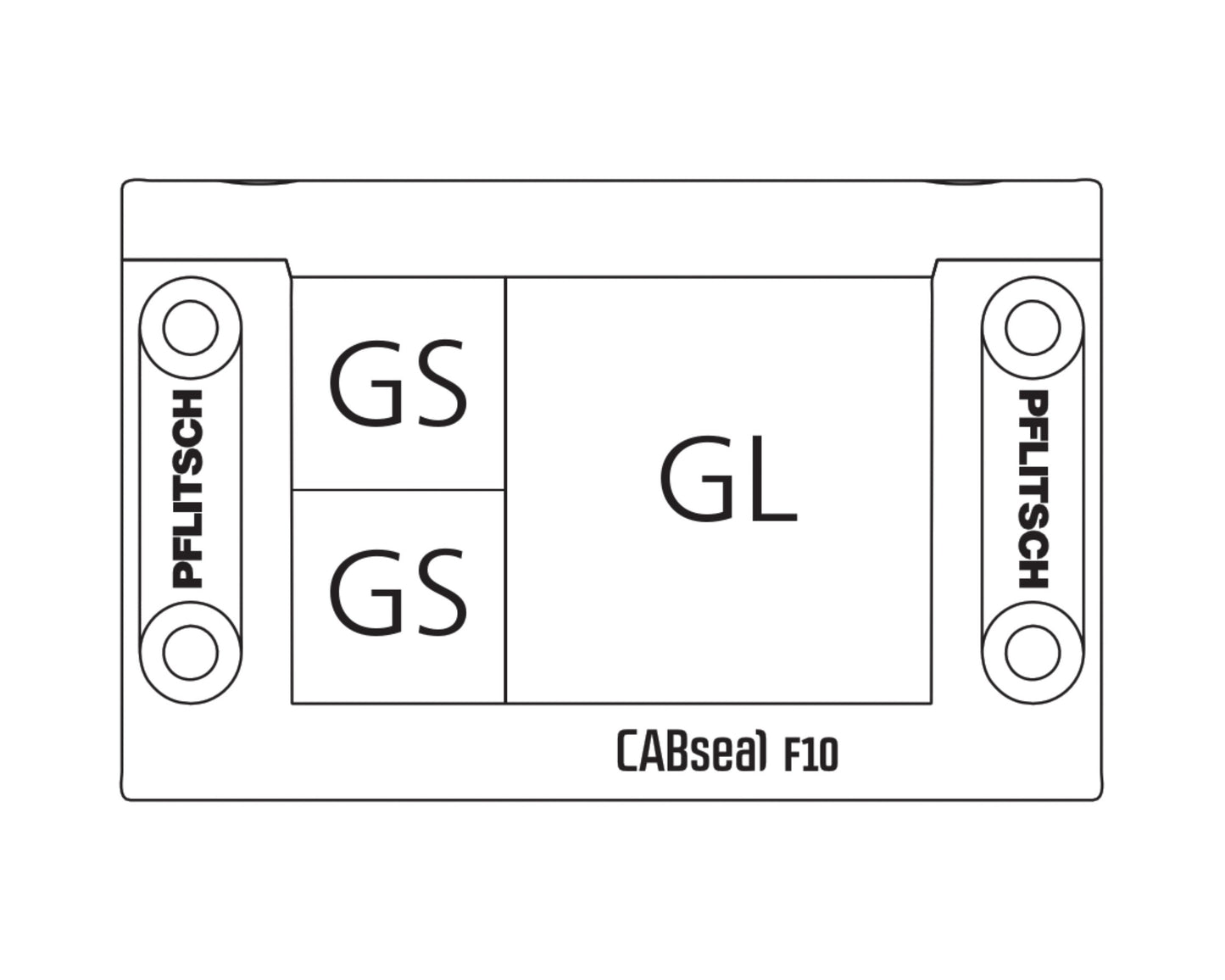 Frame PFLITSCH CABseal - CAB F10