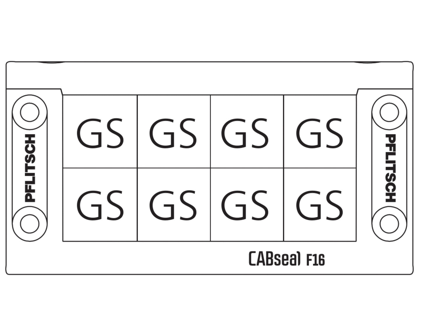 Frame PFLITSCH CABseal - CAB F16