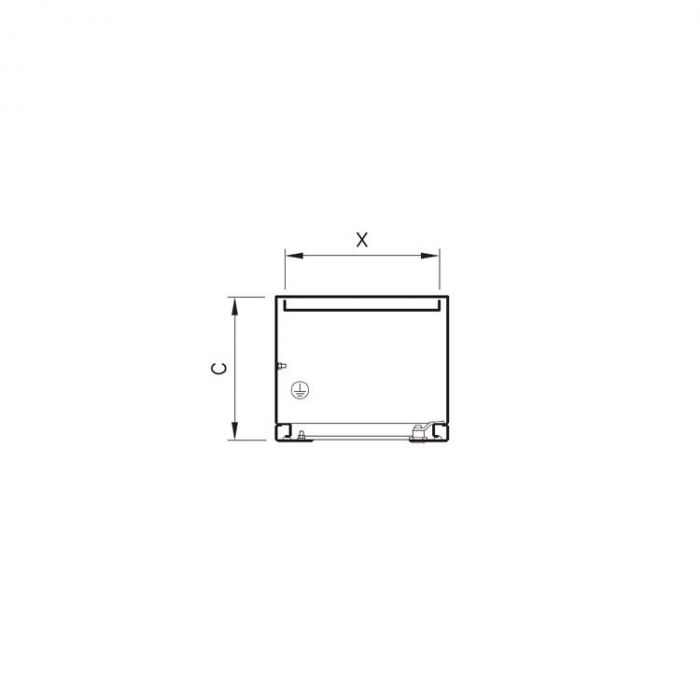 QV Wandkast ILINOX - 300(B)x450(H)x200(D)mm - QV34S/316