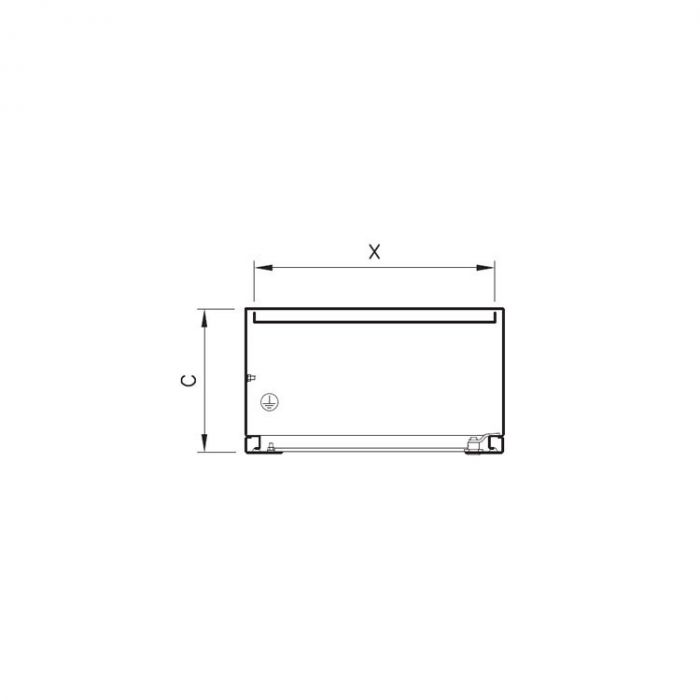 QV Wandkast ILINOX - 450(B)x300(H)x200(D)mm - QV43S/316