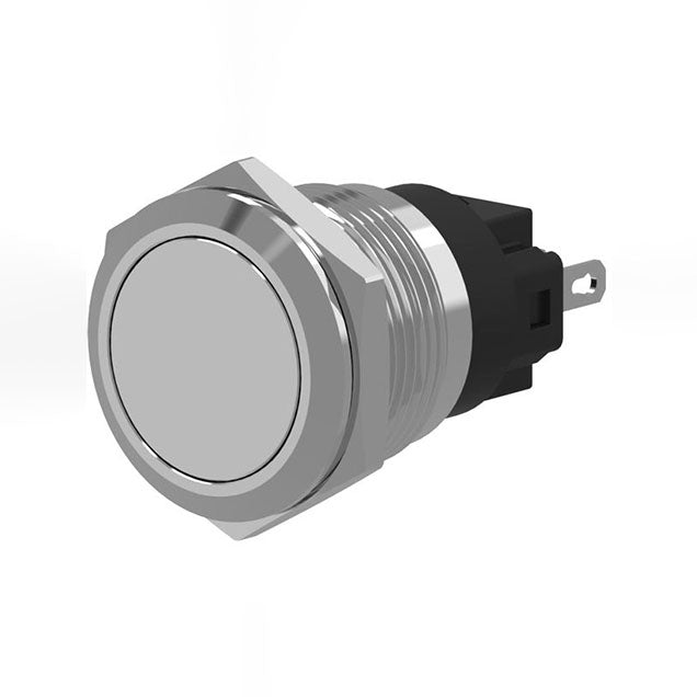 Onverlichte drukknop EAO - ∅ 19 mm Inox 304 240V - 82-5151.1000