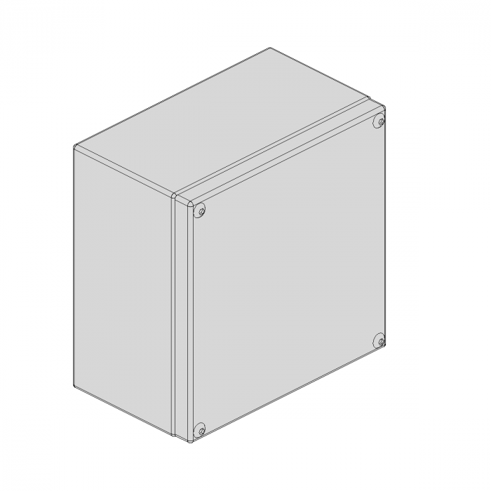 DS Coffret de raccordement ILINOX - 210(L)x210(H)x125(E)mm - DS010/316