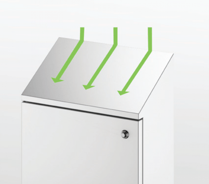 QLSE Wandkast ILINOX - 300(B)x300(427)(H)x180(D)mm - QLSE33S/316A