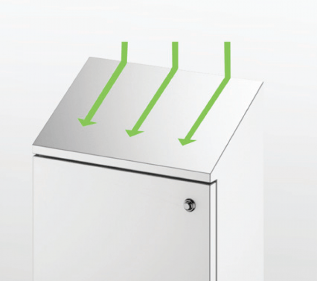 QLSE Wandkast ILINOX - 800(B)x1200(1408)(H)x320(D)mm - QLSE812/304A